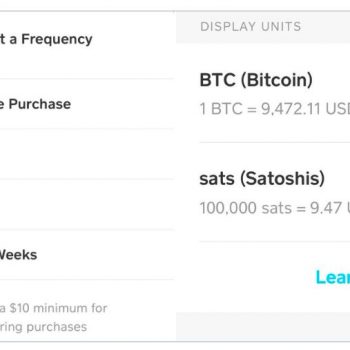 Square Cash App Allows Automatic Bitcoin Purchases