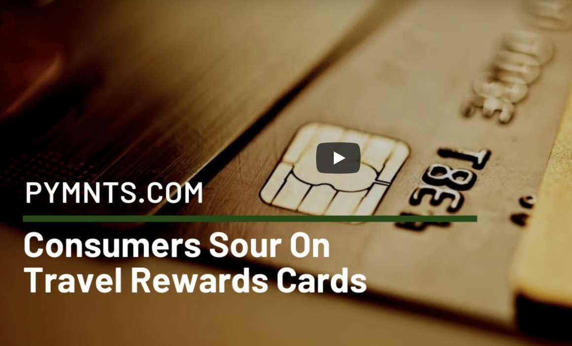 Consumers Sour On Travel Rewards Cards